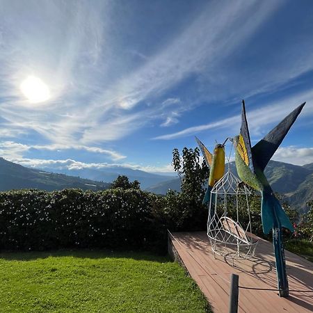 Premium Holiday Cabin - Spectacular Tungurahua Volcano View Baños Dış mekan fotoğraf