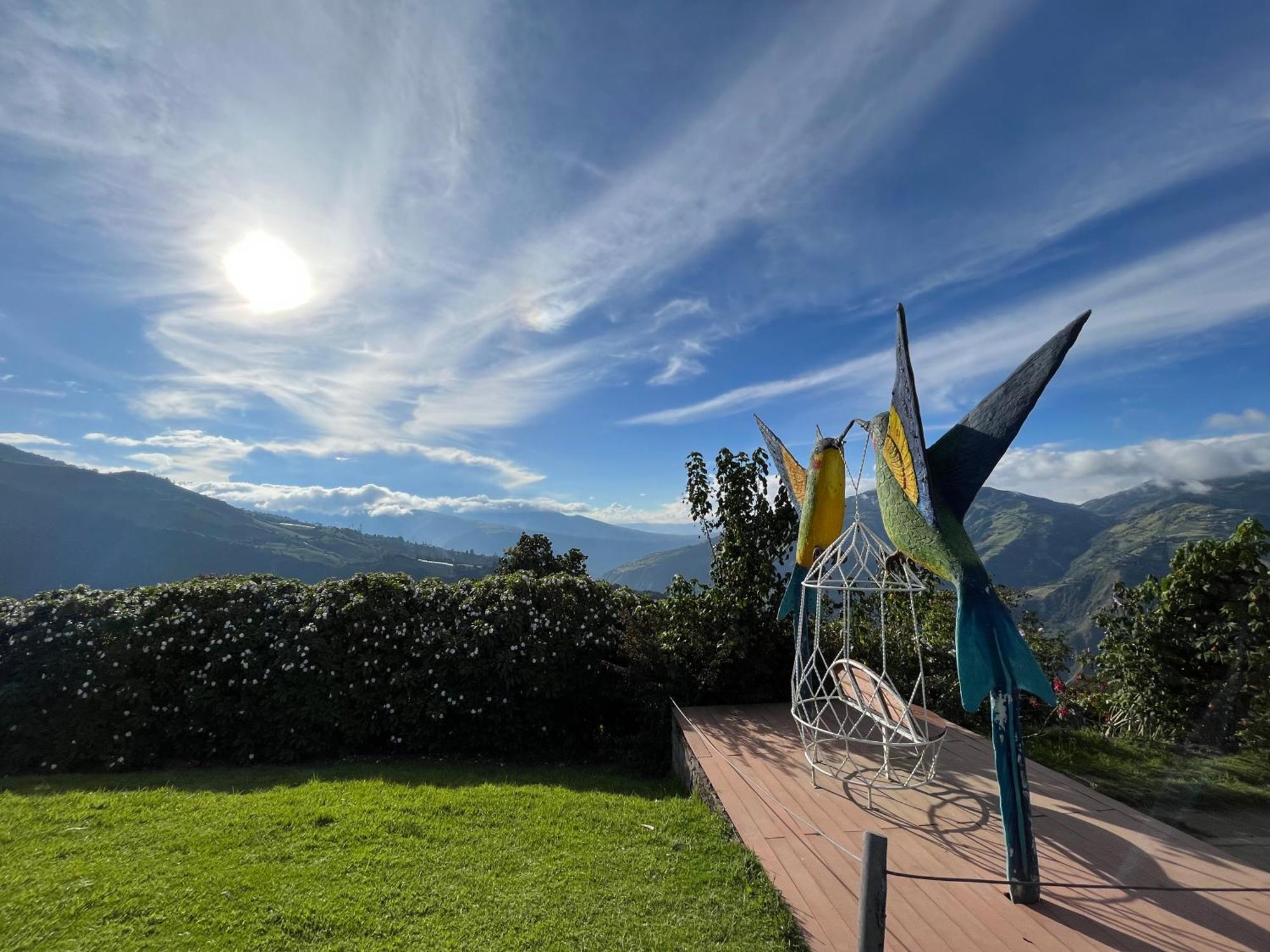 Premium Holiday Cabin - Spectacular Tungurahua Volcano View Baños Dış mekan fotoğraf